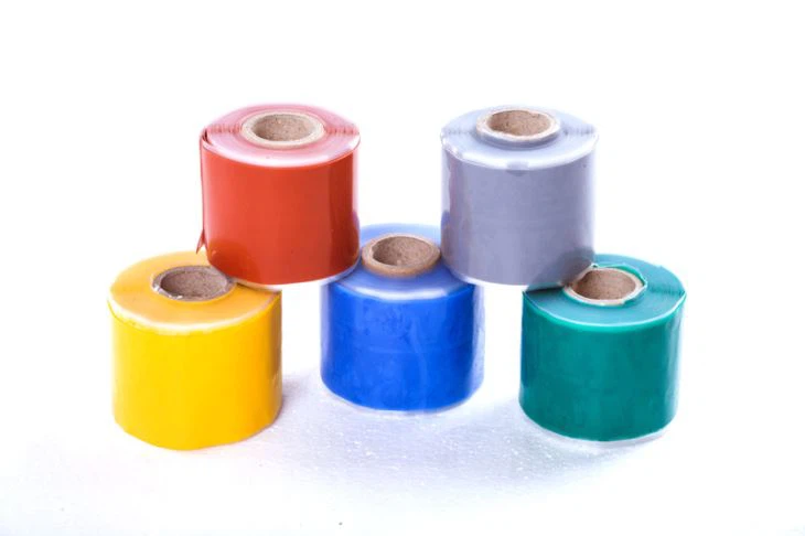 Silicona goma cable conectores cintas de aislamiento eléctrico