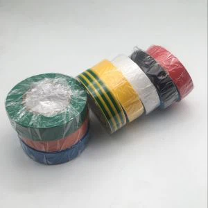 Cinta eléctrica de 3/5 pulgadas por 33 pies de cinta aislante de alambre eléctrico de PVC 10 rollos