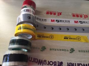 Cinta adhesiva impresa de la fabricación de Bopp con el logotipo, cinta impresa logotipo de encargo